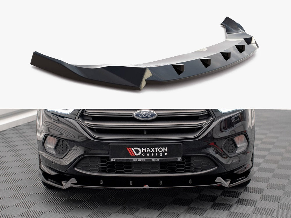 Maxton Design Front Splitter V.2 Ford Escape St-line MK3 (2012-2019)