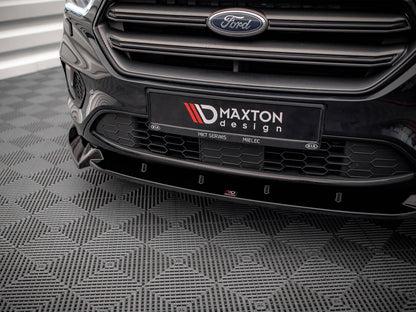 Maxton Design Front Splitter V.2 Ford Escape St-line MK3 (2012-2019)