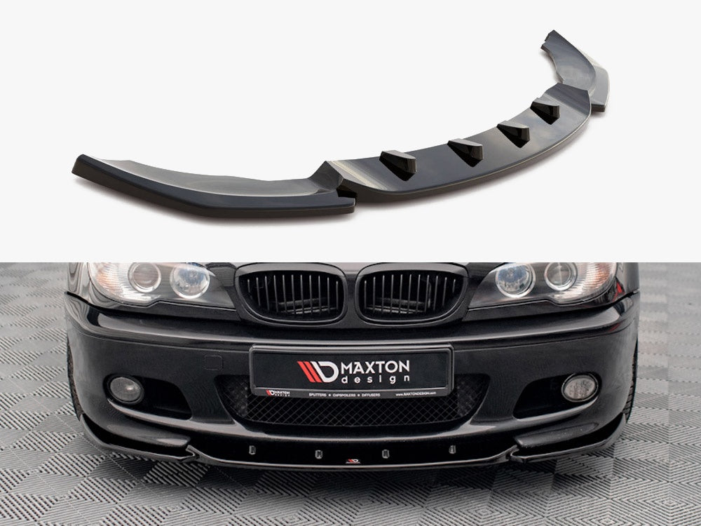 Maxton Design Front Splitter V.2 Bmw 3 Coupe M-pack E46 (1999-2005)