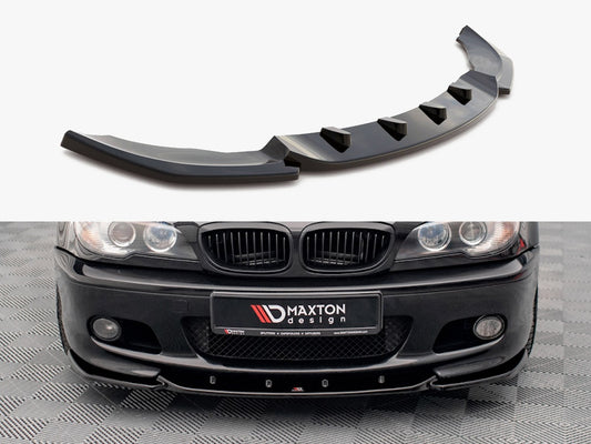 Maxton Design Front Splitter V.2 Bmw 3 Coupe M-pack E46 (1999-2005)