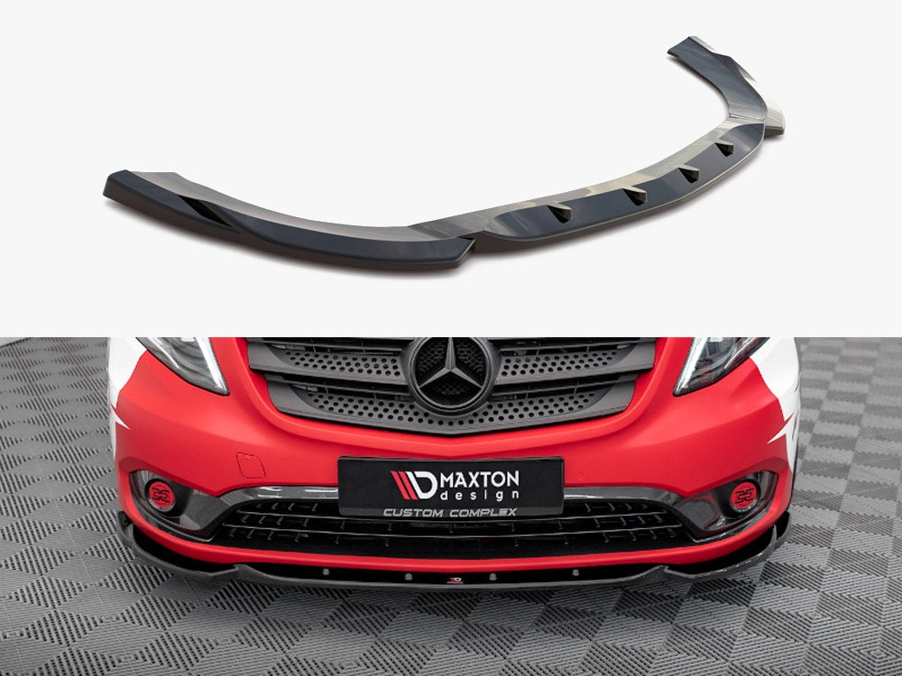 Maxton Design Front Splitter V.1 Mercedes VITO W447 Facelift (2020-)