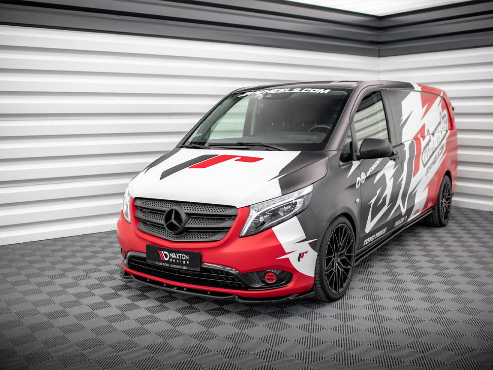 Maxton Design Front Splitter V.1 Mercedes VITO W447 Facelift (2020-)