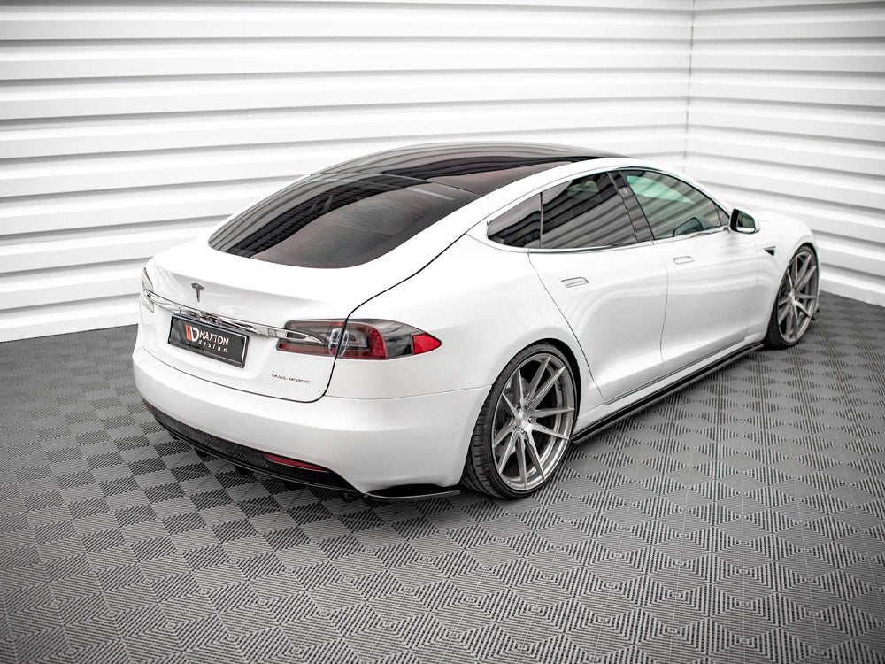 Maxton Design Side Skirts Diffusers Tesla Model S Facelift