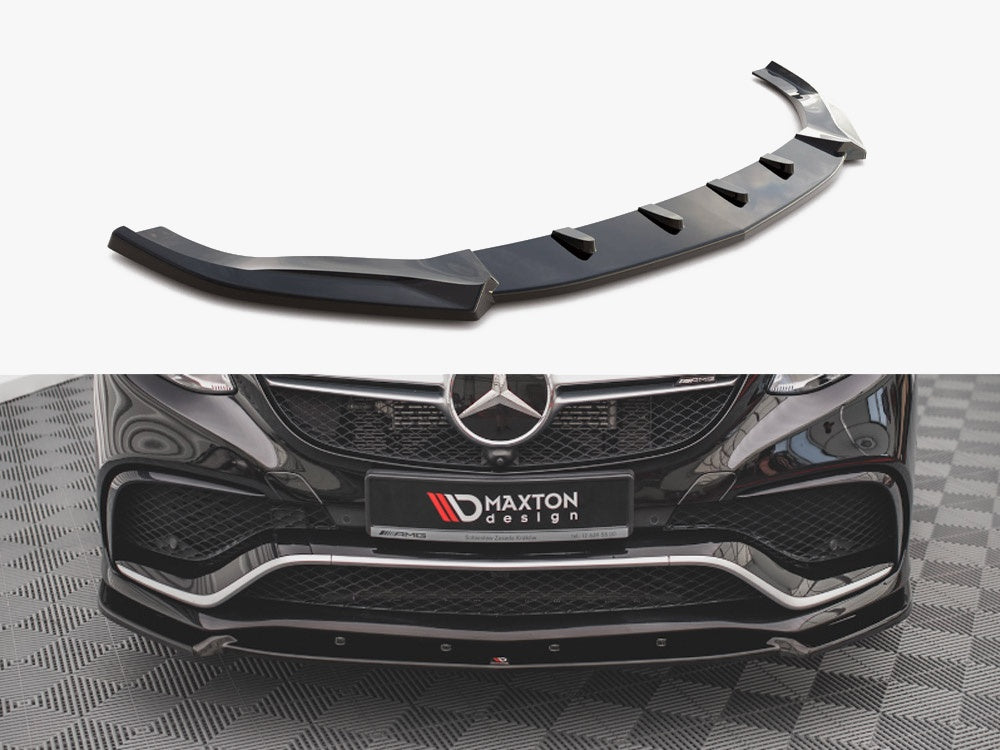 Maxton Design Front Splitter V.1 Mercedes GLE Coupe 63AMG C292 (2015-2019)