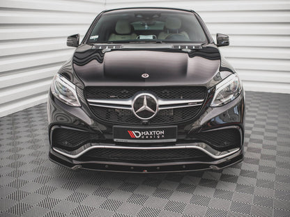 Maxton Design Front Splitter V.1 Mercedes GLE Coupe 63AMG C292 (2015-2019)