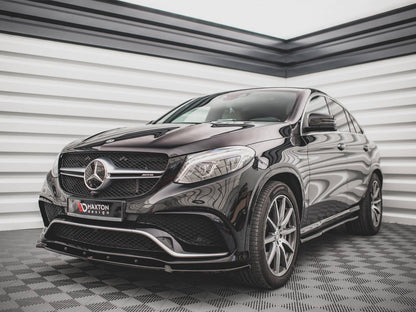 Maxton Design Front Splitter V.1 Mercedes GLE Coupe 63AMG C292 (2015-2019)
