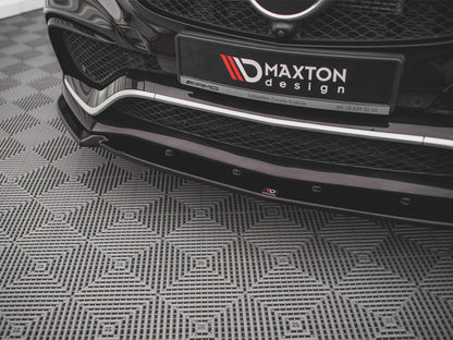 Maxton Design Front Splitter V.1 Mercedes GLE Coupe 63AMG C292 (2015-2019)