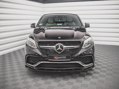 Maxton Design Front Splitter V.2 Mercedes GLE Coupe 63AMG C292 (2015-2019)