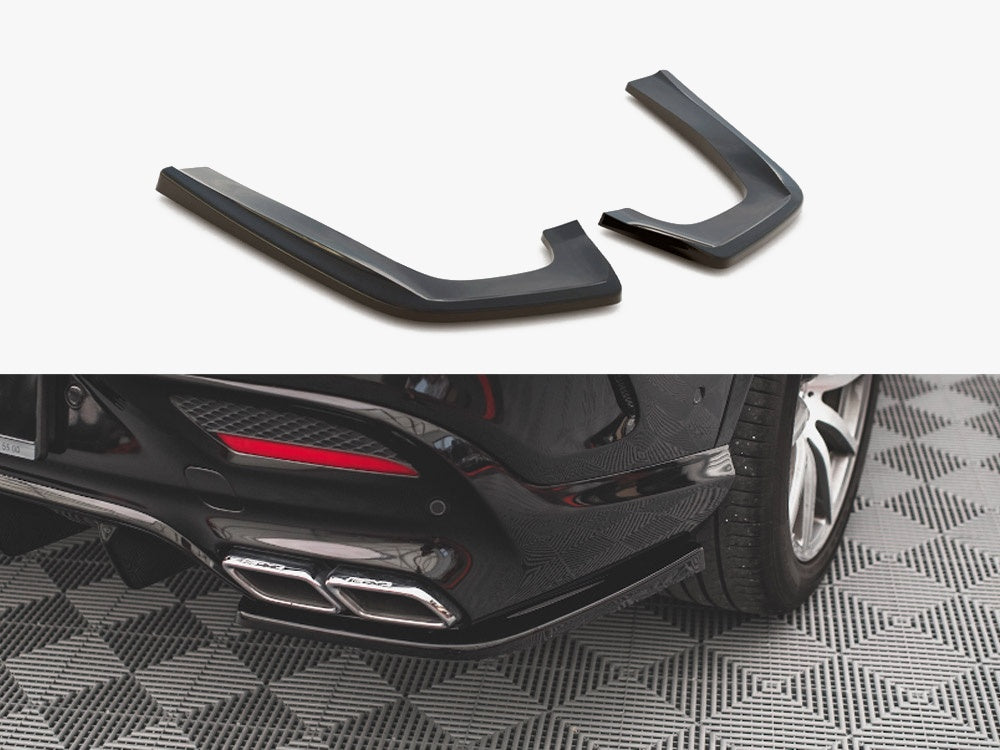 Maxton Design Rear Side Splitters V.2 Mercedes GLE Coupe 63AMG C292 (2015-2019)