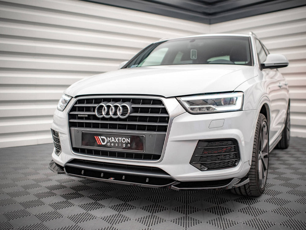 Maxton Design Front Splitter V.1 Audi Q3 Sport 8U Facelift