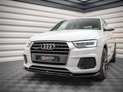 Maxton Design Front Splitter V.2 Audi Q3 Sport 8U Facelift