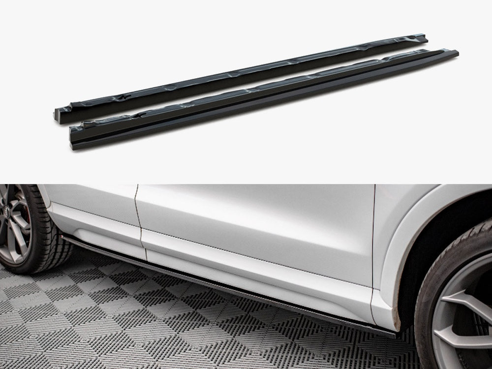 Maxton Design Side Skirts Diffusers Audi Q3 Sport 8U Facelift