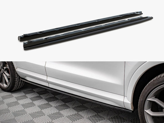 Maxton Design Side Skirts Diffusers Audi Q3 Sport 8U Facelift