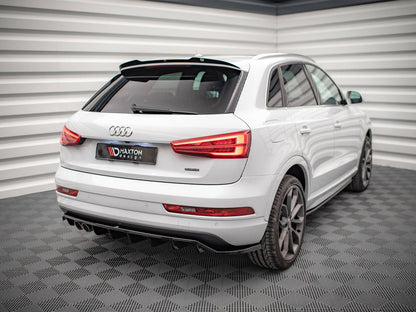 Maxton Design Spoiler CAP Audi Q3 Sport 8U Facelift / S-Line 8U