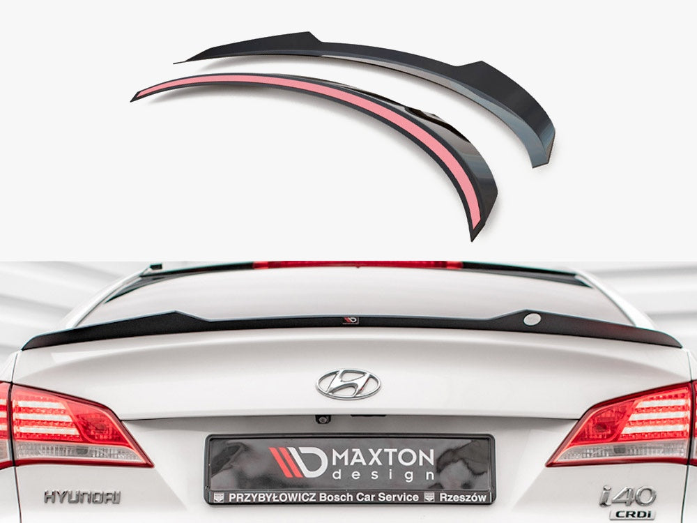 Maxton Design Spoiler CAP Hyundai I40 MK1 (2011-2014)