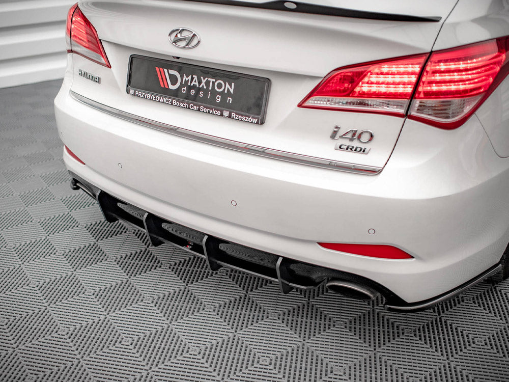 Maxton Design Street PRO Rear Diffuser Hyundai I40 MK1 (2011-2014)