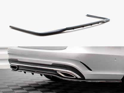 Maxton Design Rear Splitter (Vertical Bars) Mercedes E Amg-Line Sedan W212 Facelift