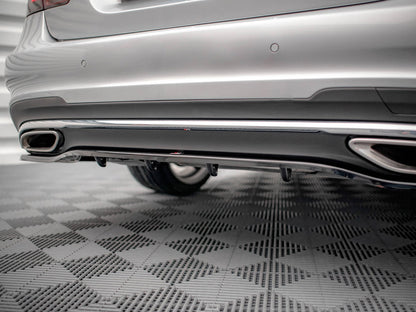 Maxton Design Rear Splitter (Vertical Bars) Mercedes E Amg-Line Sedan W212 Facelift