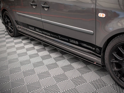 Maxton Design Side Skirts Diffusers VW Caddy Long MK3 Facelift (2010-2015)