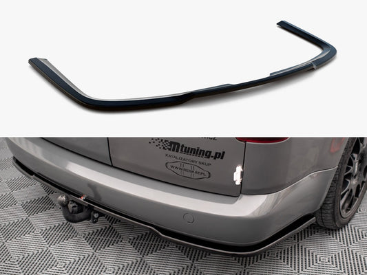 Maxton Design Central Rear Splitter VW Caddy Long Mk3 Facelift