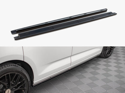 Maxton Design Side Skirts Diffusers VW Caddy Mk5 / Ford Transit Connect Mk3