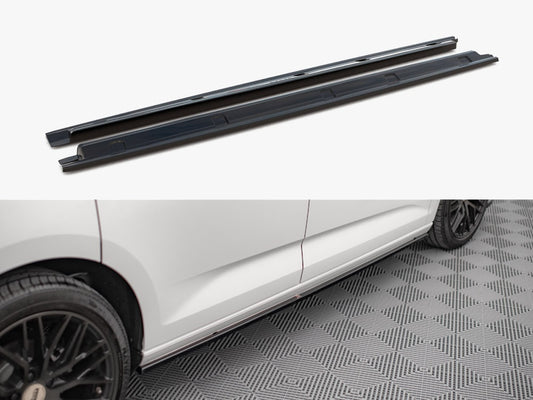 Maxton Design Side Skirts Diffusers VW Caddy Mk5 / Ford Transit Connect Mk3