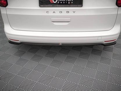 Maxton Design Rear Splitter VW Caddy Mk5 / Ford Transit Connect Mk3