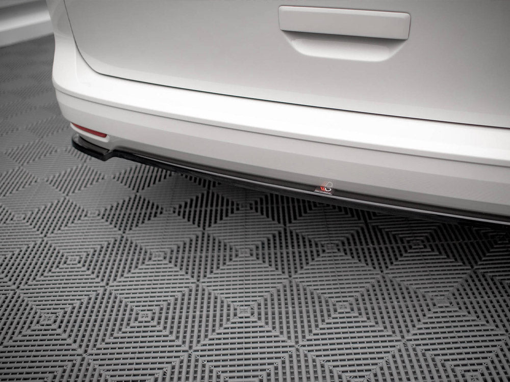 Maxton Design Rear Splitter VW Caddy Mk5 / Ford Transit Connect Mk3