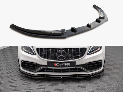 Maxton Design Front Splitter V.1 Mercedes-AMG C63 Coupe AMG Aero Pack C205 Facelift
