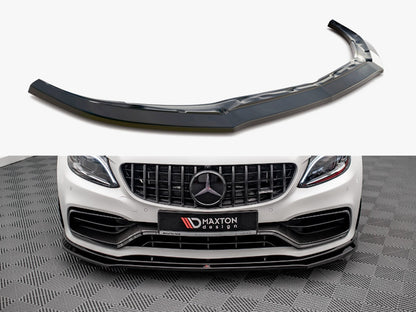 Maxton Design Front Splitter V.3 Mercedes-AMG C63 Coupe AMG Aero Pack C205 Facelift