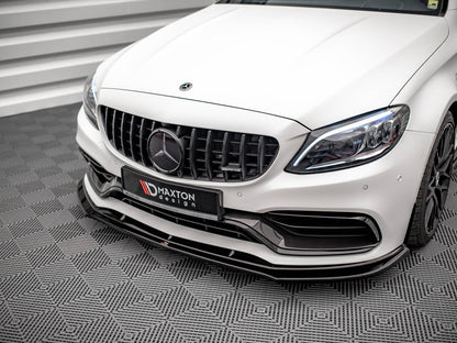 Maxton Design Front Splitter V.3 Mercedes-AMG C63 Coupe AMG Aero Pack C205 Facelift