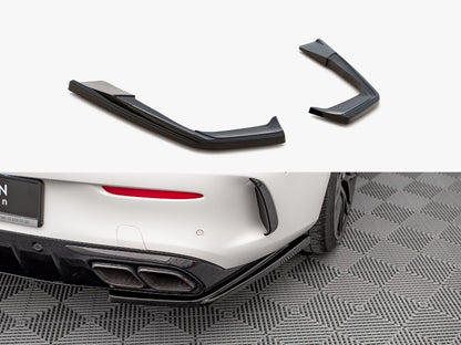 Maxton Design Rear Side Splitters Mercedes-AMG C 63AMG Coupe AMG Aero Pack C205 Facelift