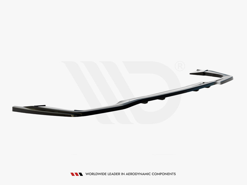 Maxton Design Rear Splitter (Vertical Bars) Mercedes-AMG C 63AMG Coupe AMG Aero Pack C205 Facelift