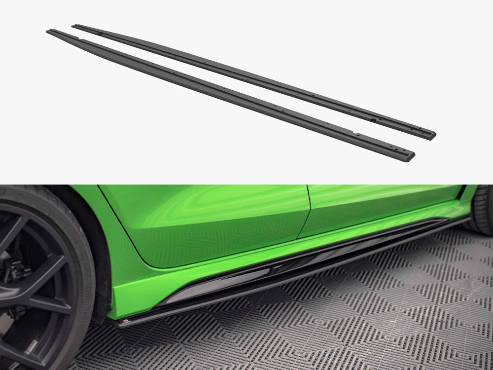 Maxton Design Street PRO Side Skirts Diffusers Audi RS3 Sedan 8Y