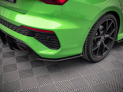 Maxton Design Street PRO Rear Side Splitters Audi RS3 Sedan 8Y (2020-)