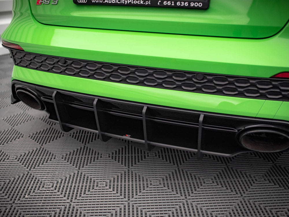 Maxton Design Street PRO Rear Diffuser Audi RS3 Sedan 8Y (2020-)