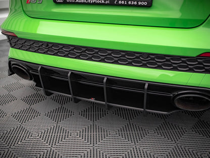 Maxton Design Street PRO Rear Diffuser Audi RS3 Sedan 8Y (2020-)