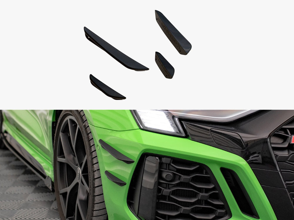 Maxton Design Front Bumper Wings (Canards) Audi RS3 8Y