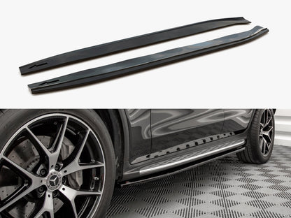 Maxton Design Side Skirts Diffusers V.1 Mercedes-Benz GLC Coupe AMG-Line C253