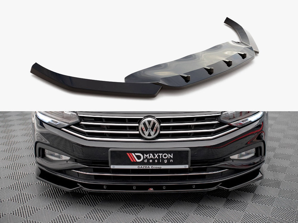 Maxton Design Front Splitter V.1 VW Passat B8 Facelift
