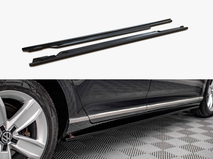 Maxton Design Side Skirts Diffusers VW Passat B8 Facelift