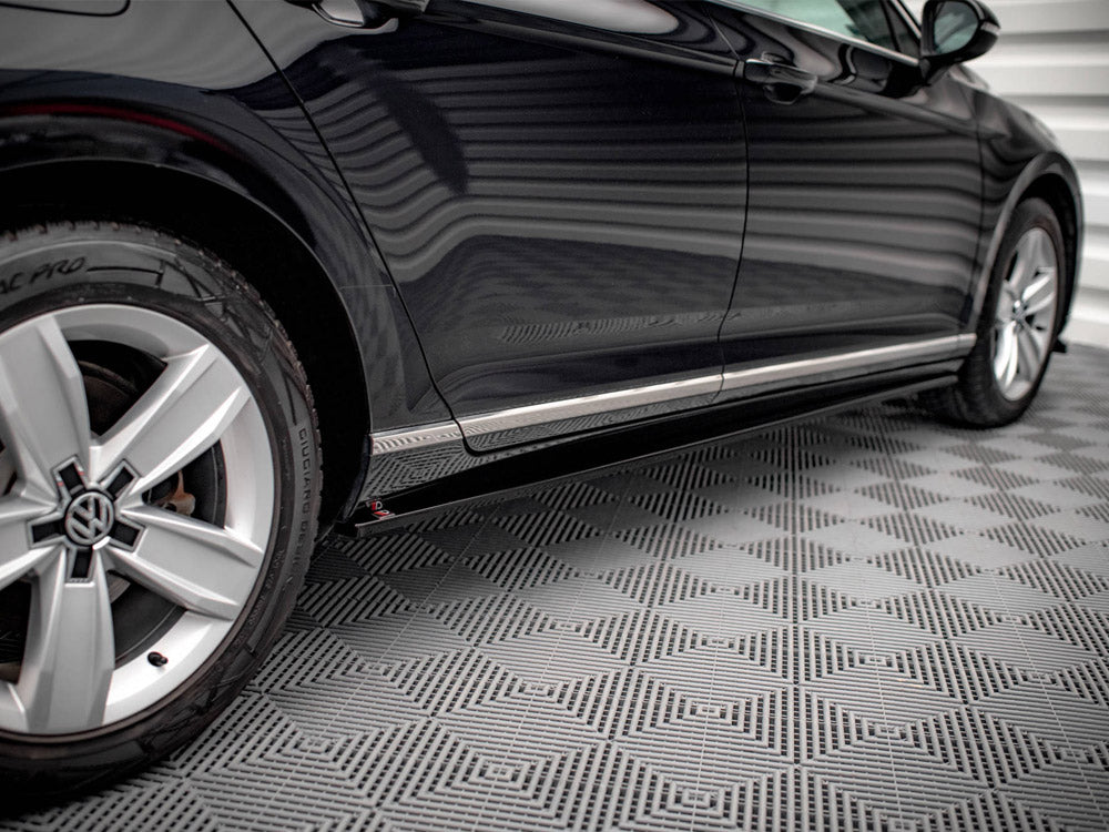 Maxton Design Side Skirts Diffusers VW Passat B8 Facelift