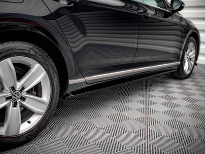 Maxton Design Side Skirts Diffusers VW Passat B8 Facelift