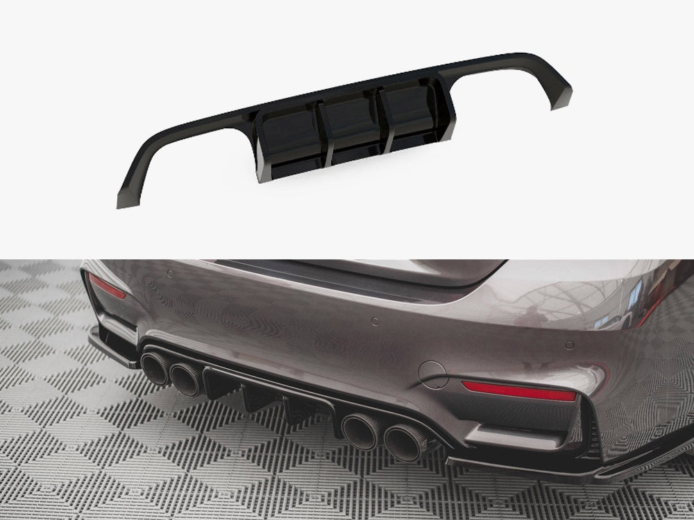 Maxton Design Rear Valance BMW M4 F82 (2014-2020)