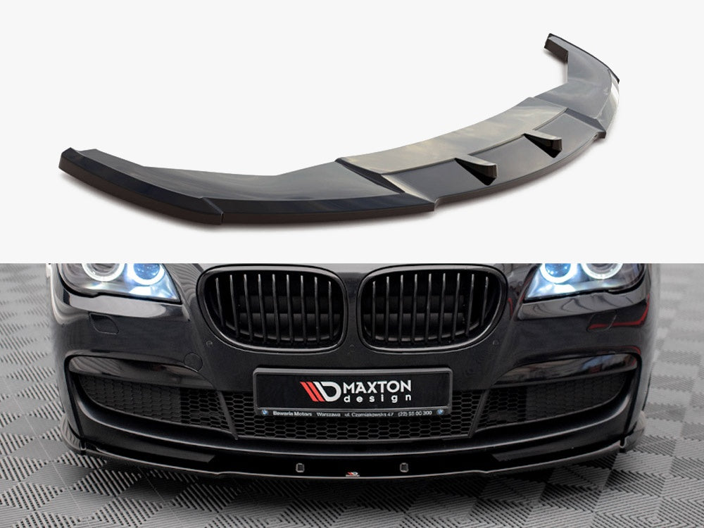 Maxton Design Front Splitter V.1 Bmw 7 M-pack F01 (2008-2013)
