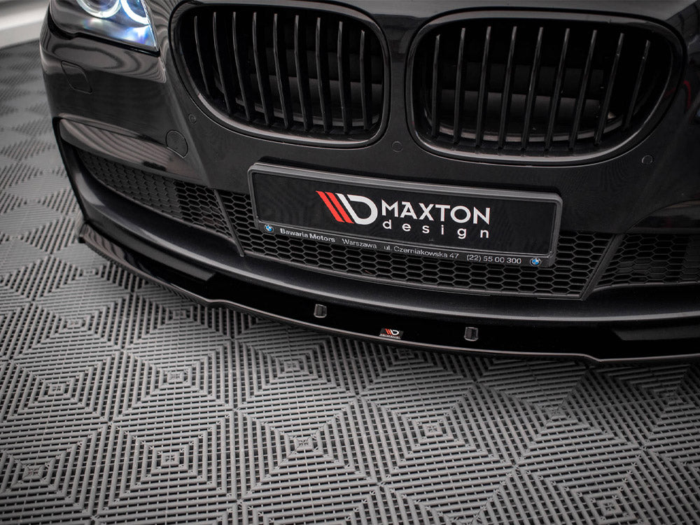 Maxton Design Front Splitter V.1 Bmw 7 M-pack F01 (2008-2013)