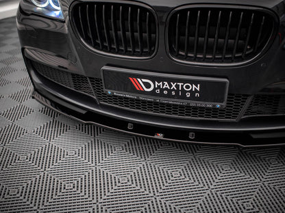 Maxton Design Front Splitter V.1 Bmw 7 M-pack F01 (2008-2013)
