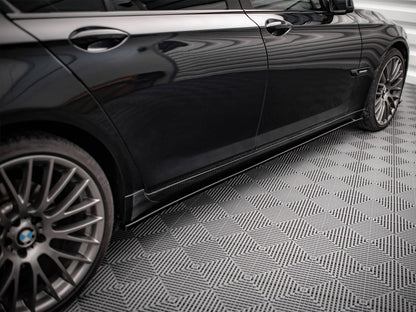 Maxton Design Side Skirts Diffusers Bmw 7 M-pack F01 (2008-2013)