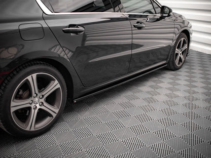 Maxton Design Side Skirts Diffusers Peugeot 508 GT MK1 Facelift (2014-2018)