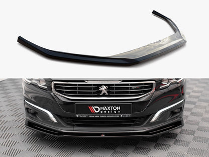 Maxton Design Front Splitter V.2 Peugeot 508 GT MK1 Facelift (2014-2018)